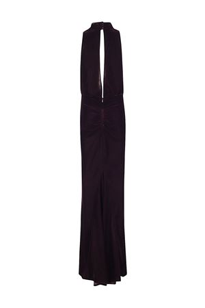 Rouge noir velvet maxi dress THE ANDAMANE | TM160138BTNP172ROUGENOIR